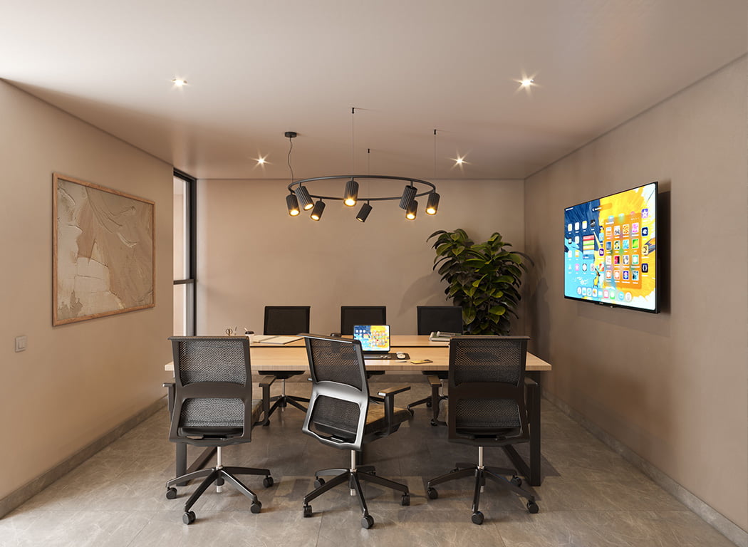 Área de coworking en Ninfa, Temozón Área de coworking en Ninfa, Temozón